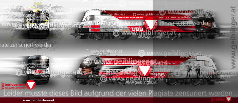 50 Jahre Bundesheer-bb Lokomotive-Roco